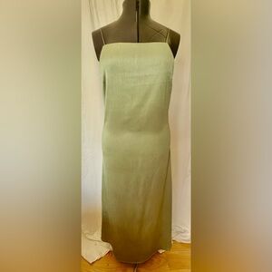 Camila Coelho Sage Maxi Dress L Side Slit Spaghetti Strap Revolve Wedding Prom